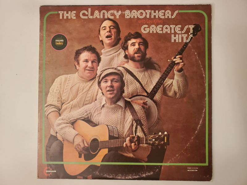 The Clancy Brothers with Lou Killen Greatest Hits vinyl record